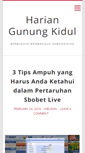 Mobile Screenshot of hariangunungkidul.com