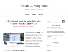 Tablet Screenshot of hariangunungkidul.com